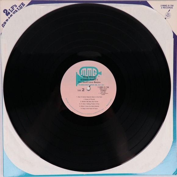 The Geoff Love Banjos  Sing-Along Banjo Party 1975 12" Vinyl LP Record MMGB-708 - Picture 7 of 12